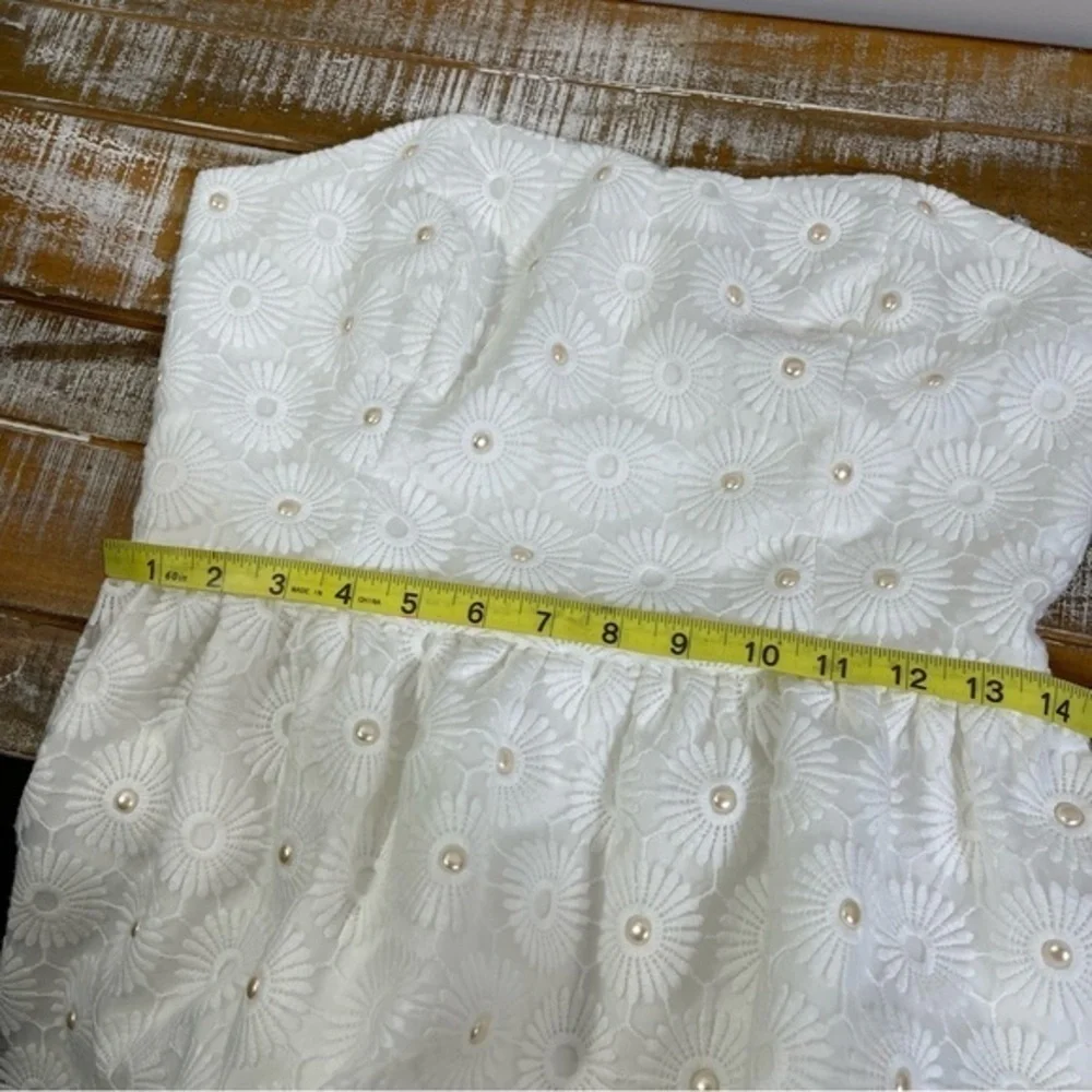 Lilly Pulitzer Payton White Pinwheel Dress Size 6 Color White - Picture 9 of 11